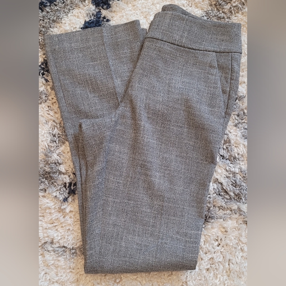 Classic Women's Gray Stretch Dress Pants
